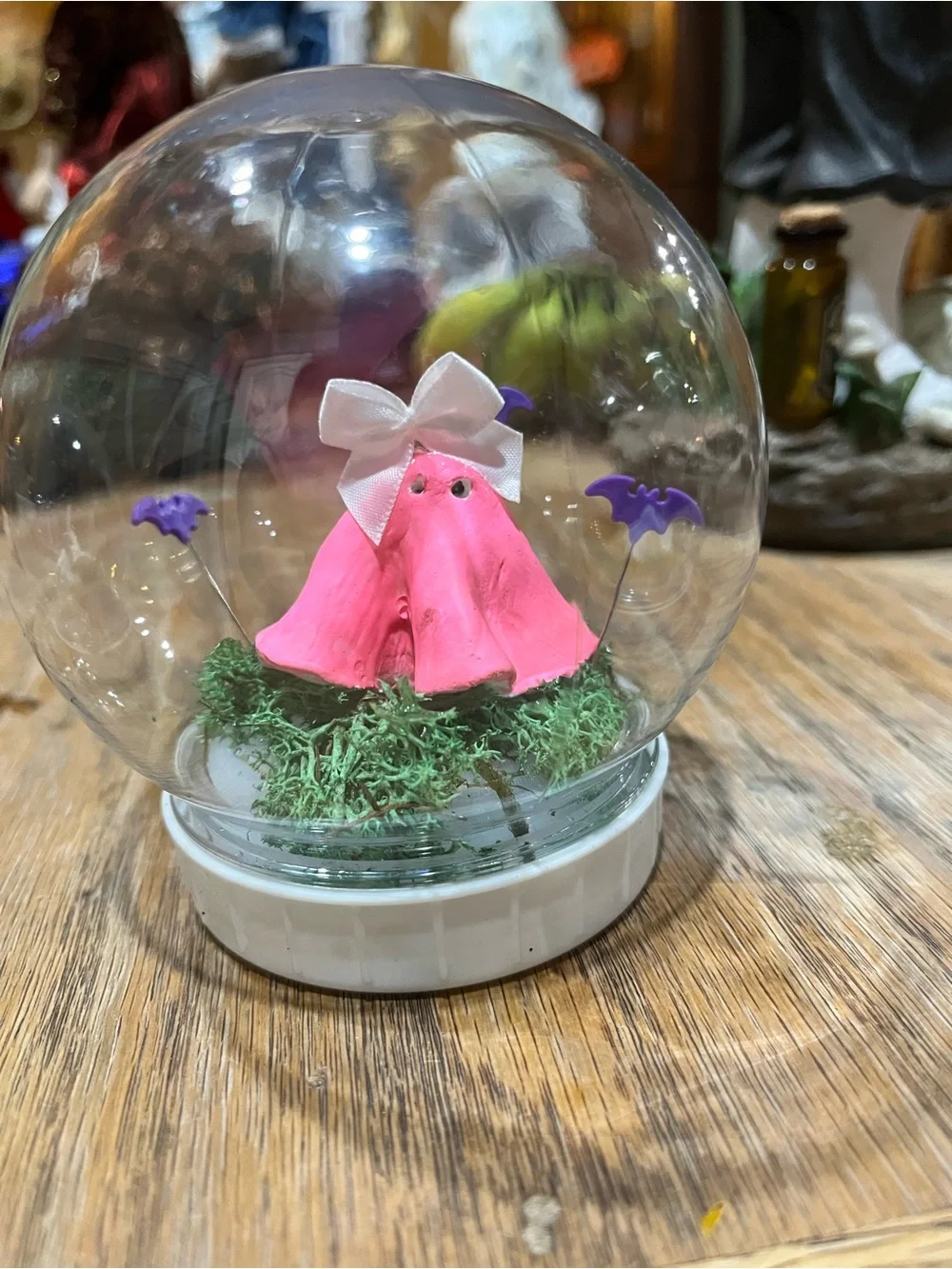 Kids White Ghost Costume Accessory with Black Witch Hat adopt a boo baby! $25 ea